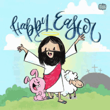 Happy Easter Alicia Souza GIF - Happy Easter Alicia Souza May Your Easter Day Be Happy GIFs