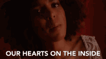 Our Heart On The Inside Arlissa GIF - Our Heart On The Inside Arlissa Hearts Aint Gonna Lie GIFs