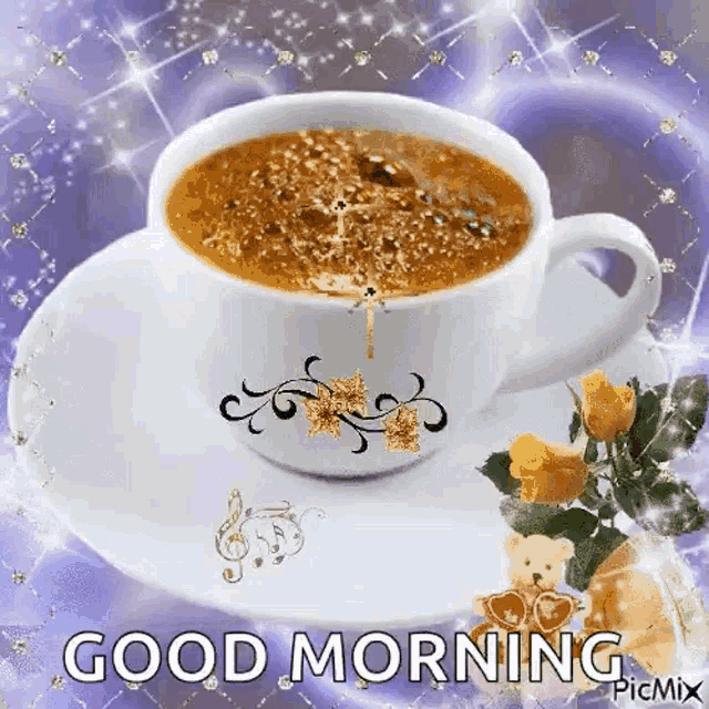Good Morning Greetings GIF - Good Morning Greetings Glitter - Descubre &  Comparte GIFs