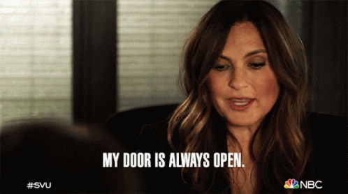 My Door Is Always Open Olivia Benson GIF - My Door Is Always Open Olivia Benson Law And Order Special Victims Unit GIFs