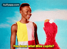 Yob Know What Miss Lupita?.Gif GIF - Yob Know What Miss Lupita? Lupita Nyong'O Person GIFs