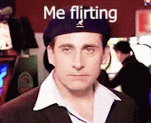 Flirting Michael GIF - Flirting Michael Scott GIFs