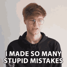 I Made So Many Stupid Mistakes Finn Wiestål GIF - I Made So Many Stupid Mistakes Finn Wiestål Finn GIFs