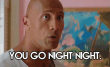 You Go Night Night. GIF - Night Night Punch The Rock GIFs