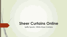 Sheer Curtains White Sheer Curtains GIF - Sheer Curtains White Sheer Curtains Thanks GIFs