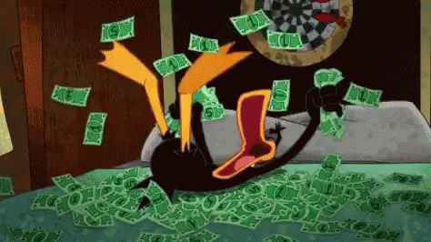 Daffy Duck Money GIF - Daffy Duck Money GIFs