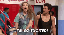 Jessie Spano Im So Exited GIF - Jessie Spano Im So Exited Saved By The Bell GIFs