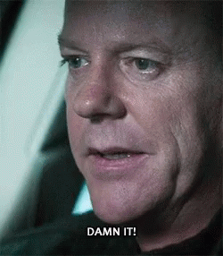 Jack Bauer Damn It GIF - Jack Bauer Damn It 24 GIFs