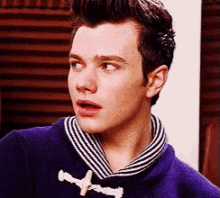 Chris Colfer Glee GIF - Chris Colfer Glee Kurt Hummel GIFs