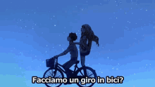 Bicicletta Bici Fare Un Giro Facciamo Un Giro In Bici Pedalare Anime GIF - Bycicle Bike Go For A Bike Ride GIFs