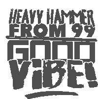 Heavy Hammer Dancehall Sticker - Heavy Hammer Heavy Hammer Stickers