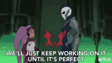 Well Just Keep Working On It Until Its Perfect Entrapta GIF - Well Just Keep Working On It Until Its Perfect Entrapta Hordak GIFs