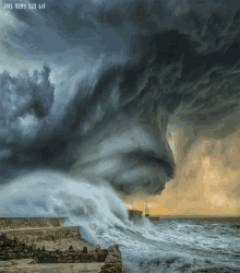 Storm Clouds GIF - Storm Clouds Waves GIFs