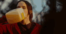 Sunny D GIF - Juno Drink Ellen Page GIFs