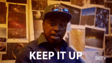 Keep It Up GIF - Eddie Griffin You Can Do It The World Is Counting On You GIFs