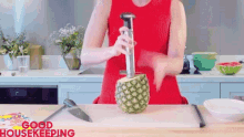 twist juice turn pineapple good housekeeping