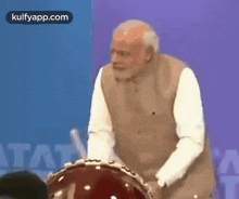 Playing Drums.Gif GIF - Playing Drums Narendra Modi Modi Ji GIFs