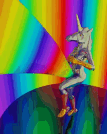 unicorn rainbow dance