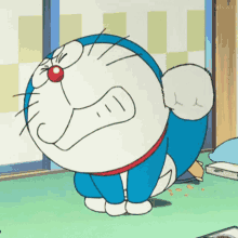 Doraemon Itches GIF - Doraemon Itches Has GIFs