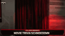 schmoedown collider movie trivia