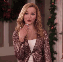 Naughty List Oops GIF - Naughty List Oops Liv And Maddie GIFs