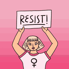 Resist Feminist GIF - Resist Feminist Feminism GIFs