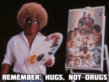 Painting Remember GIF - Painting Remember Hugs GIFs