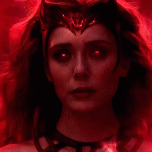 Scarlet Witch Elizabeth Olsen GIF - Scarlet Witch Elizabeth Olsen Wandavision GIFs