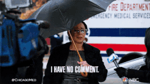 I Have No Comment Sharon Goodwin GIF - I Have No Comment Sharon Goodwin Chicago Med GIFs