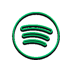 Spotify Logo Sticker - Spotify Logo Music Provider Stickers