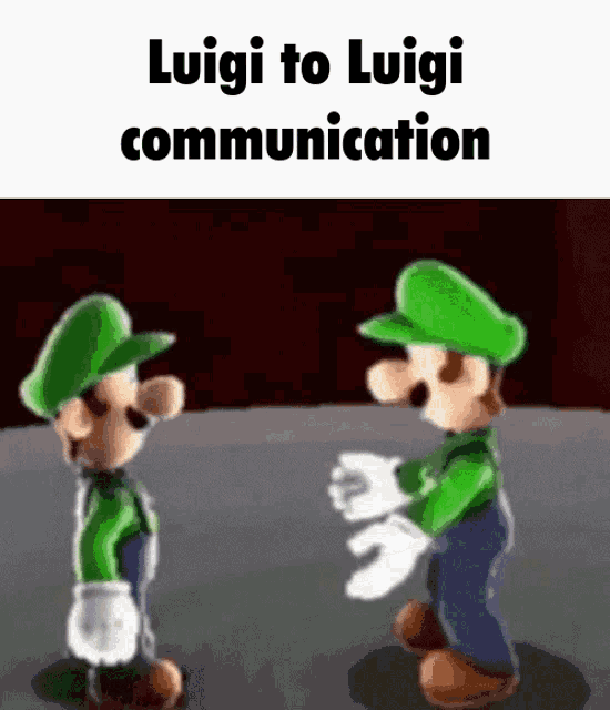 Luigi Communication GIF - Luigi Communication Super Mario Galaxy GIFs