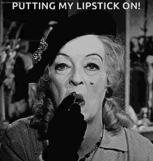 Marlene Lipstick GIF - Marlene Lipstick Old Lady GIFs