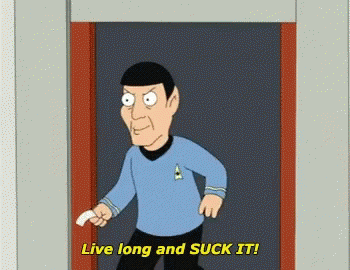 Spock suck it