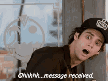 Ohhhhh....Message Received. GIF - Received Message Received Jim Carrey GIFs