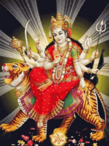 Maa Jai GIF - Maa Jai Durga GIFs