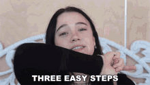 Three Easy Steps Fiona Frills GIF - Three Easy Steps Fiona Frills 3steps GIFs