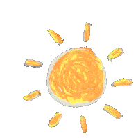 Sun Animated Sticker - Sun Animated Spin Stickers
