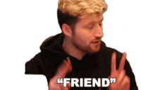 Friend Quote On Quote Sticker - Friend Quote On Quote Just Friends Stickers