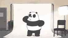 Urso Dancando Panda Bear GIF - Urso Dancando Panda Bear Ursos Sem Curso GIFs