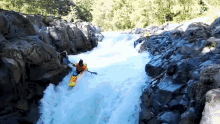 Waterfall Kayak GIF - Waterfall Kayak Fall GIFs