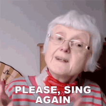 Please Sing Again Gill GIF - Please Sing Again Gill Engvid GIFs