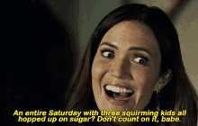 This Is Us Rebecca Pearson GIF - This Is Us Rebecca Pearson An Entire Saturday With Three Squirming GIFs