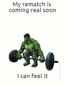 Hulk Rematch GIF - Hulk Rematch Workout GIFs