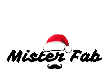 Mister Fab Christmas Sticker - Mister Fab Christmas Merry Christmas Stickers