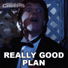 Really Good Plan Chris GIF - Really Good Plan Chris Night Of The Creeps GIFs