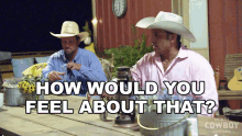 How Would You Feel About That Ultimate Cowboy Showdown GIF - How Would You Feel About That Ultimate Cowboy Showdown Would You Feel Good About That GIFs