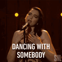 Dancing With Somebody Dua Lipa GIF - Dancing With Somebody Dua Lipa Dont Start Now Song GIFs