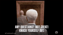 Any Question Knock Yourself Out GIF - Any Question Knock Yourself Out Questions GIFs