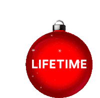 Its A Wonderful Lifetime Its A Wonderful Christmas Sticker - Its A Wonderful Lifetime Its A Wonderful Christmas Christmas Ball Stickers