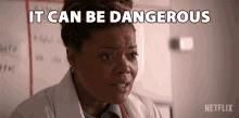 It Can Be Dangerous Yvette Nicole Brown GIF - It Can Be Dangerous Yvette Nicole Brown Doctor Macer GIFs